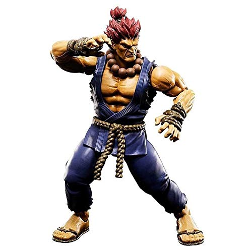 YIGEYI Street Fighter: Gouki/Akuma Kai Juega Figura de acción Animado Artes 6,3 Pulgadas de PVC Figuras de colección Modelo de Caracteres Estatua Juguetes
