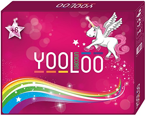 YOOLOO Unicorn – El divertido juego de cartas para niños, padres y amigos de los unicornios (de 2 a 8 personas, 2 variantes de juego) YOOLOO Unicorn – El divertido juego de cartas para niños, padres y amigos de los unicornios (de 2 a 8 personas, 2 variantes de juego)