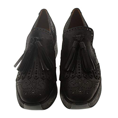 Zapatos Mujer Mocasines Naúticos Pons Quintana 7122 Negro 39