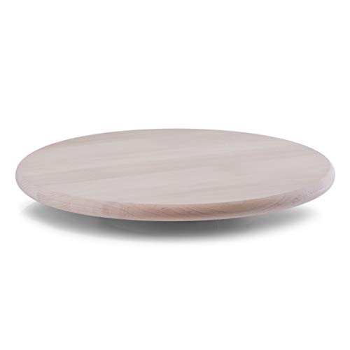 Zeller 22031 Bandeja Giratoria, de Haya, Madera, Marrón, 36x36x4.2 cm Zeller 22031 Bandeja Giratoria, de Haya, Madera, Marrón, 36x36x4.2 cm