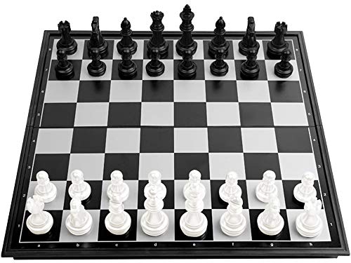 ZoneYan Ajedrez Magnetico, Ajedrez Internacional, Tablero De Ajedrez Plegable, Juego de Ajedrez Magnetico, Chess Game Set para Niños y Adultos, Juegos al Aire Libre o Regalos ZoneYan Ajedrez Magnetico, Ajedrez Internacional, Tablero De Ajedrez Plegable, Juego de Ajedrez Magnetico, Chess Game Set para Niños y Adultos, Juegos al Aire Libre o Regalos