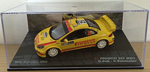 1:43 RALLY COCHE : PEUGEOT 307 WRC GALLI / BERNACCHINI RALLY ARGENTINA 2006 IXO 1/43 RALLYE