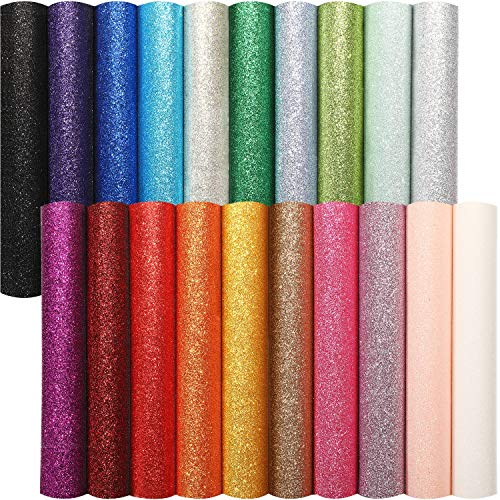20 Hojas de Cuero Sintético Brillante Hojas de Tela de Cuero Falso PU para Manualidades Boda Costura Fabricación de Pendientes Lazo de Pelo Clips de Pelo Favores de Decoración, 8,3 x 11,8 Pulgadas 20 Hojas de Cuero Sintético Brillante Hojas de Tela de Cuero Falso PU para Manualidades Boda Costura Fabricación de Pendientes Lazo de Pelo Clips de Pelo Favores de Decoración, 8,3 x 11,8 Pulgadas