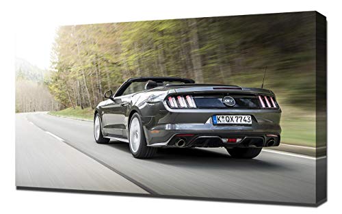 2015-Ford-Mustang-GT-Convertible-V2-1080 - Lienzo decorativo para pared