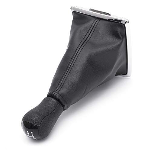 AAlamor 5 Velocidades De Cambio De Marchas del Palanca De Cambios En La Funda para Ford Focus MK II 05-08 - Negro AAlamor 5 Velocidades De Cambio De Marchas del Palanca De Cambios En La Funda para Ford Focus MK II 05-08 - Negro