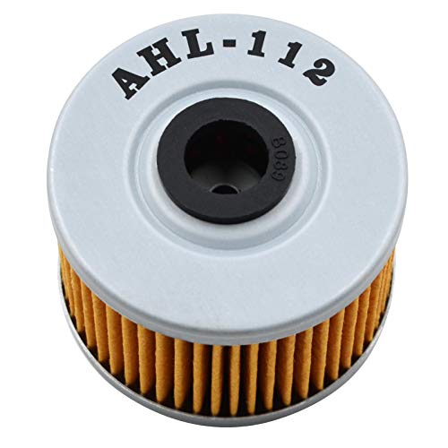 AHL Motocicleta Filtro de Aceite 1 pieza Oil Filter para HONDA NX250 250 1988-1995/NX650 DOMINATOR 650 1988-2002/SLR650 650 1997-2000/TLR250 250 1985-87/TRX250 250 1985-86/TRX250 FOURTRAX 250 1987 AHL Motocicleta Filtro de Aceite 1 pieza Oil Filter para HONDA NX250 250 1988-1995/NX650 DOMINATOR 650 1988-2002/SLR650 650 1997-2000/TLR250 250 1985-87/TRX250 250 1985-86/TRX250 FOURTRAX 250 1987
