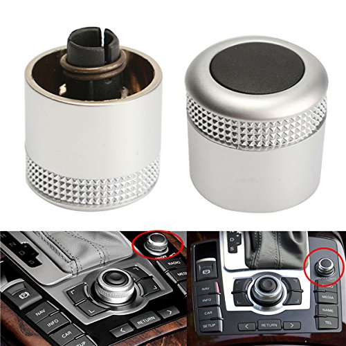 Alamor Multimedia MMI Ajuste De Volumen Botón Perilla Interruptor para Audi A6 Q7 S6 S8 C6 Avant Alamor Multimedia MMI Ajuste De Volumen Botón Perilla Interruptor para Audi A6 Q7 S6 S8 C6 Avant