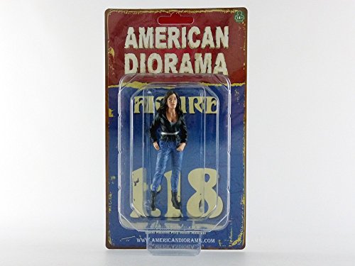 American Diorama – 77434 – Figura Street Racer – Figure IV – Escala 1/18 – Azul/Negro