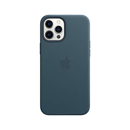 Apple Funda de Piel con MagSafe (para el iPhone 12 Pro MAX) - Azul báltico Apple Funda de Piel con MagSafe (para el iPhone 12 Pro MAX) - Azul báltico