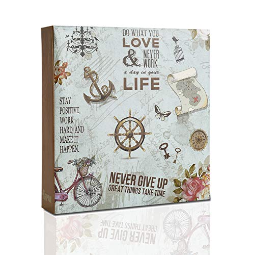 ARPAN Slogan Art - Álbum de fotografías con Capacidad para 200 Fotos de 10 cm x 15 cm, con Caja Protectora para guardarlo, de 22 cm x 21,5 cm x 4,5 cm ARPAN Slogan Art - Álbum de fotografías con Capacidad para 200 Fotos de 10 cm x 15 cm, con Caja Protectora para guardarlo, de 22 cm x 21,5 cm x 4,5 cm