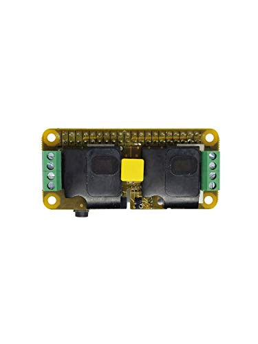 Audio DAC HAT Sound Card (AUDIO+SPEAKER+MIC) for Raspberry Pi Zero / A+ / B+ / Pi 2 : Pi 3 Model B / Better quality than USB