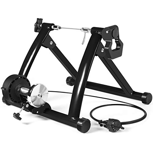Bicicleta de Entrenamiento Plegable de Acero con Cierre rápido, Base para Rueda Delantera, para Entrenamiento de Bicicleta de 26 a 29 Pulgadas, para casa o Interior Red Bicicleta de Entrenamiento Plegable de Acero con Cierre rápido, Base para Rueda Delantera, para Entrenamiento de Bicicleta de 26 a 29 Pulgadas, para casa o Interior Red