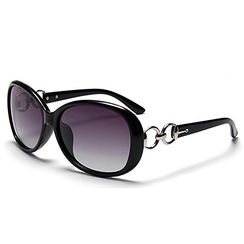 BLDEN Gafas de Sol Polarizadas Mujer, Moda Casual Estilo Gafas de Sol Oval Elegante UV 400 Protection