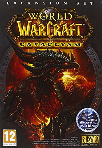 Blizzard World of Warcraft: Cataclysm vídeo - Juego (PC, RPG (juego de rol), E12 + (Everyone 12 +))