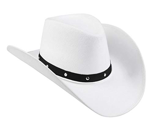 Boland 04384 Sombrero de Bruja Color Blanco