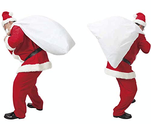 Bolsa De Regalo Grande De Navidad, Regalo De Haz. Gran bolsillo blanco Bolsa De Regalo Grande De Navidad, Regalo De Haz. Gran bolsillo blanco