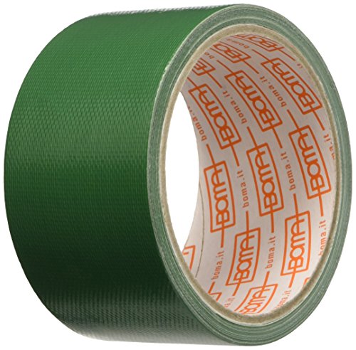 Boma - B47008300012 - Cinta de tela adhesiva para reparaciones, color verde, 50 mm x 5 m