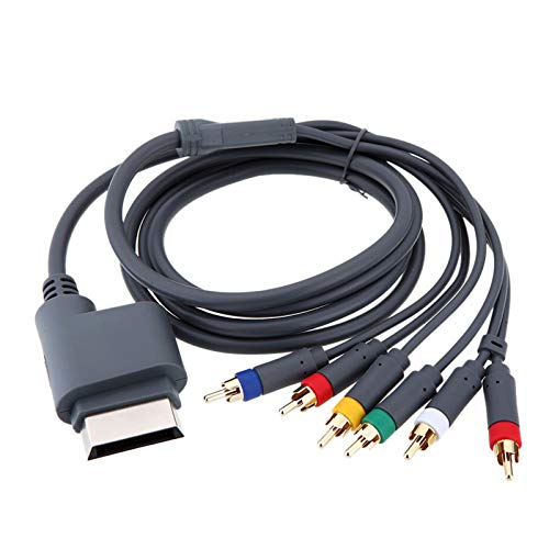 Cable por componentes Compatible con Xbox 360 HD TV LCD a 6 RCA Macho AV Audio Video 2502