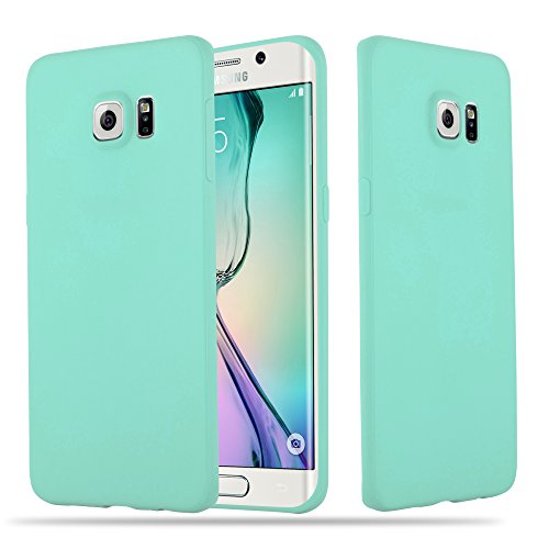 Cadorabo Funda para Samsung Galaxy S6 Edge Plus en Candy Azul - Cubierta Proteccíon de Silicona TPU Delgada e Flexible con Antichoque - Gel Case Cover Carcasa Ligera Cadorabo Funda para Samsung Galaxy S6 Edge Plus en Candy Azul - Cubierta Proteccíon de Silicona TPU Delgada e Flexible con Antichoque - Gel Case Cover Carcasa Ligera