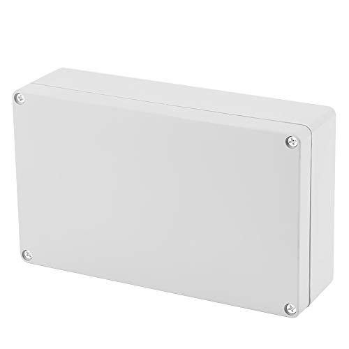 Caja de conexiones, carcasa impermeable IP65 200 * 120 * 56 mm de material ABS para electricidad interior y exterior, comunicaciones