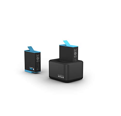 Cargador de batería Dual y batería - Accesorio Oficial de GoPro (HERO9 Black) Cargador de batería Dual y batería - Accesorio Oficial de GoPro (HERO9 Black)