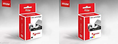 Cartridgex Juego de 2 cartuchos de tinta compatibles para Lexmark 82 y 83 X5100 X5130 Todo-en-Uno X5150 X5190 Pro