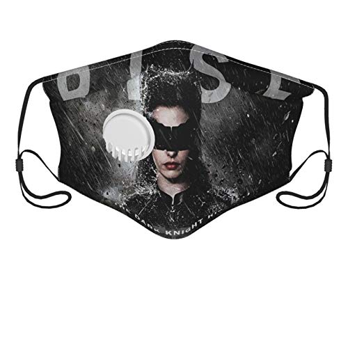 Catwoman Dark Knight Rises - Bandanas multifuncionales para la cabeza, bufanda, máscara facial, pasamontañas, banda para el sudor, yoga, motociclismo