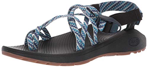 Chaco Zcloud X2 sandalia deportiva para mujer, Marrón (Pivot azul marino), 43 EU