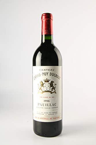CHÂTEAU GRAND PUY DUCASSE 1986-5ème Cru Classé CHÂTEAU GRAND PUY DUCASSE 1986-5ème Cru Classé