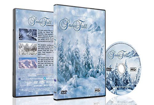 Christmas and Winter DVD - Snowfall - Winter Scenery of Mountains and Forest with Falling Snow with Relaxing Natural Sounds Perfect for Those Long Winter Evenings