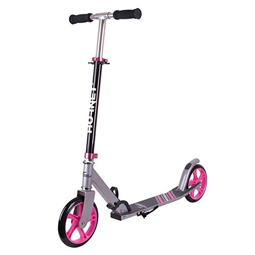 City Scooter Hornet ALU/Acero 8 200 Negro/Rosa 2 City Scooter Hornet ALU/Acero 8 200 Negro/Rosa 2