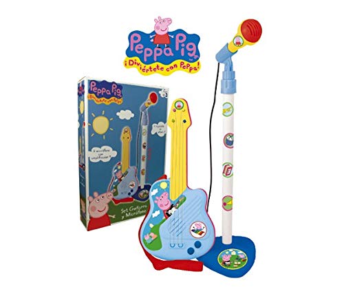 CLAUDIO REIG - Guitarra Electronica con Micro Pepa Pig 72-2322 CLAUDIO REIG - Guitarra Electronica con Micro Pepa Pig 72-2322