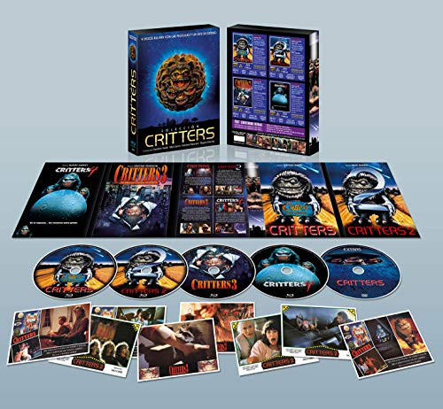 Colección Critters BD 1-2-3-4 Digipack Coleccionista con 8 Postales + DVD de Extras y Portada Lenticular [Blu-ray]