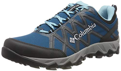 Columbia Peakfreak X2 Mid Outdry, Zapatos de Senderismo Mujer, Azul (Lagoon, Blue Coral 457), 36.5 EU