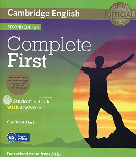 Complete First Student's Book Pack (Student's Book with Answers with CD-ROM, Class Audio CDs (2)) Second Edition