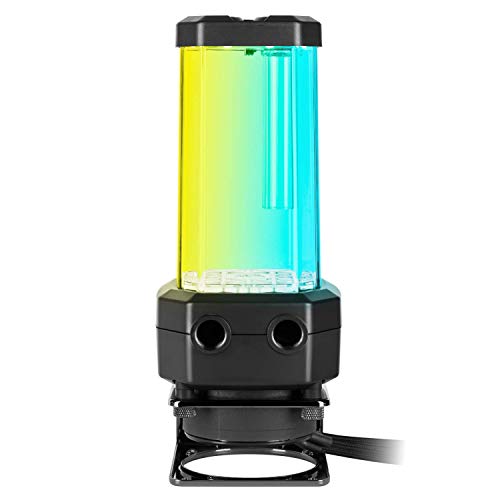 Corsair Hydro X Series XD5 RGB Bomba de Bombeo/depósito - D5 PWM - Depósito de 330 ml - Diez Leds RGB direccionables Individualmente, Sensor de Temperatura, Color Negro Corsair Hydro X Series XD5 RGB Bomba de Bombeo/depósito - D5 PWM - Depósito de 330 ml - Diez Leds RGB direccionables Individualmente, Sensor de Temperatura, Color Negro