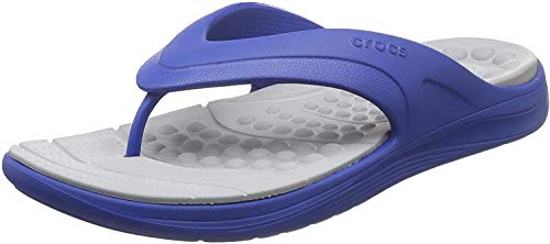 Croc Reviva Flip, Chanclas Adultos Unisex, Azul Jean Light, 37.5/38 EU