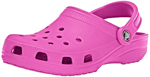 Crocs Classic U, Zuecos con Correa Trasera Unisex Adulto, Rosa (Rosa Caramelo), 39/40 EU