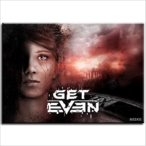 De acuerdo con el kit digital Video Game Get Even through digital DIY Canvas Gift 40X50 (Enmarcado) De acuerdo con el kit digital Video Game Get Even through digital DIY Canvas Gift 40X50 (Enmarcado)