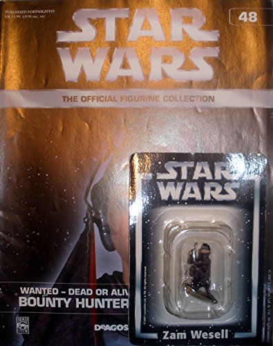 De Agostini Colección Figuras de plomo de Star Wars Nº 48 Bounty Hunter Z.Wessell