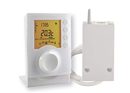 Delta dore 6053007 Termostato Programable Radio Calefacción, Blanco Delta dore 6053007 Termostato Programable Radio Calefacción, Blanco