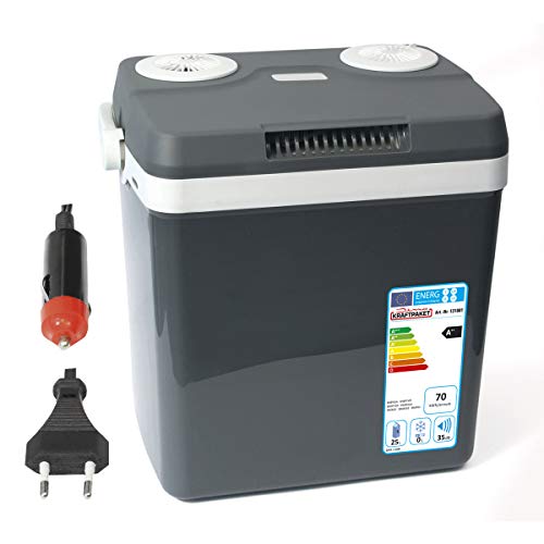 Dino Fuerza nevera del paquete de 12 V 230 V (calienta y enfría) Altura: 44 cm nevera portátil eléctrica calor Caja Termoeléctrica thermowelt para Auto Barco camping, a + + con modo ECO Dino Fuerza nevera del paquete de 12 V 230 V (calienta y enfría) Altura: 44 cm nevera portátil eléctrica calor Caja Termoeléctrica thermowelt para Auto Barco camping, a + + con modo ECO