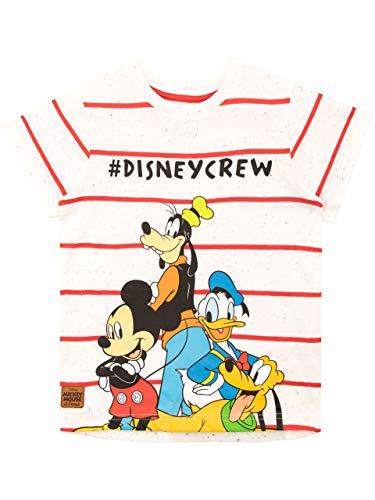 Disney Camiseta de Manga Corta para niños Mickey Mouse Multicolor 2-3 Años