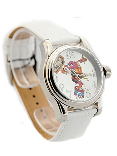 Disney D29-W - Reloj para señora con diseño de Los Teleñecos, Monstruo de Las Galletas, Pulsera de Piel