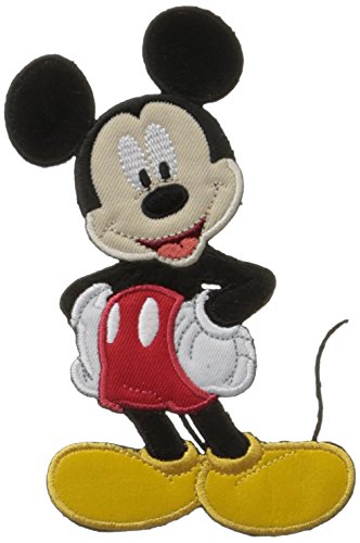 Disney Simplicity Parche Bordado (14,2 x 8,3 cm), diseño de Mickey Mouse, Multicolor