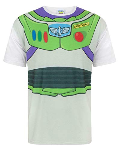 Disney Toy Story Buzz Lightyear Costume Men's T-Shirt (L)