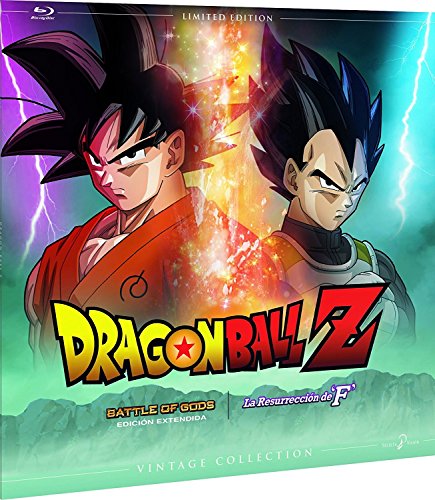Dragon Ball Z - La Batalla De Los Dioses   La Resurrección Colección Vintage (Funda Vinilo) Blu-Ray [Blu-ray]