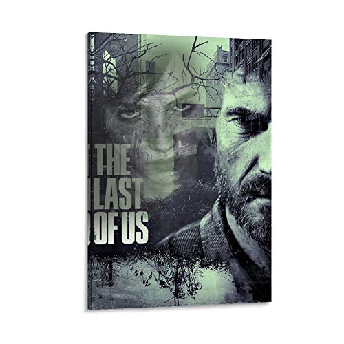 DRAGON VINES The Last of Us Joel Ellie-1 - Impresión artística para pared (40 x 60 cm), diseño de Joel Ellie-1