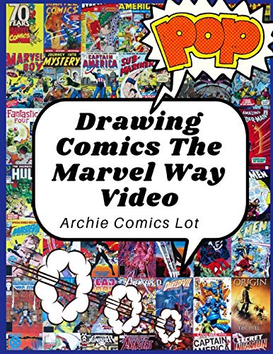 Drawing Comics The Marvel Way Video, Archie Comics Lot: Create Your Own Comics With This Comic Book Journal Notebook, Draw Your Own Comics, Big Comic ... Lots of Pages (Blank Comic Books,Epic Layout)
