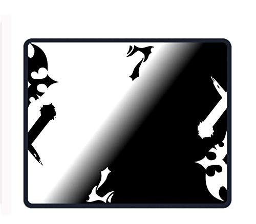 Drempad Alfombrillas De Ratón Custom, World Ends with You Pins 11.8"*9.8" Inch Computer Mouse Pad with Neoprene Backing and Jersey Surface